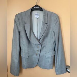 Armani Collezioni Women's Gray Suit Jacket sz 6